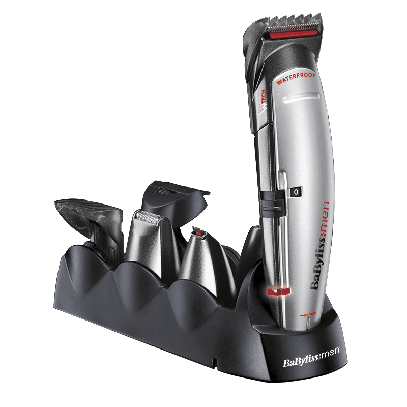 Tondeuse Babyliss MEN MT861E 11 En 1 Sans Fil - Étanche, Autonomie 70 Min, Grise